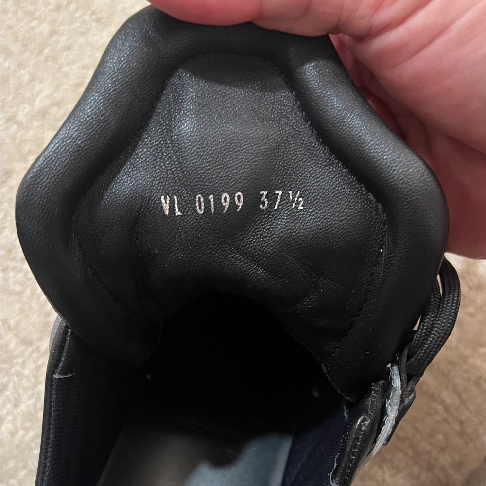 Louis Vuitton Black and Silver Athletic Shoes - Picture 6 of 8